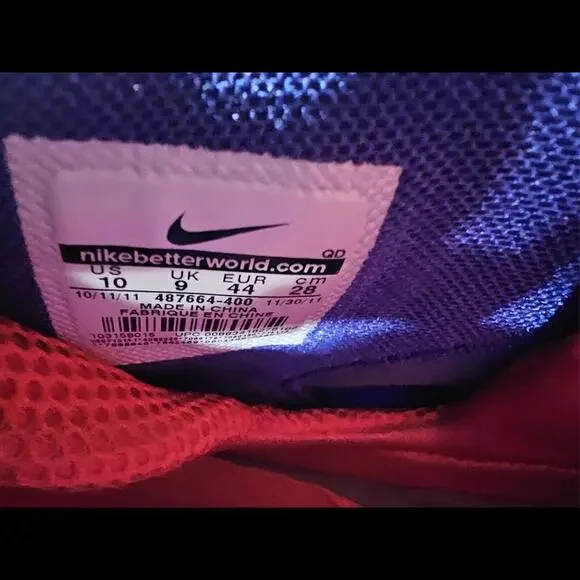 Nike AirMax Griffey Jr Fury Jackie Robinson Sz 10 487664-400